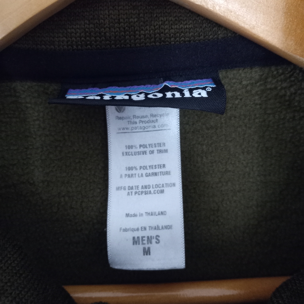 Patagonia Men's Better Jacket In Alpha Green M - Picture 6 of 16